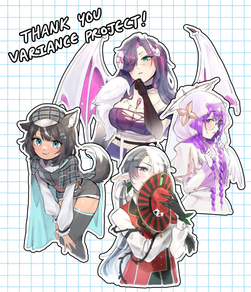 Variance Project - Sponsored Sketch Page Drawing stream